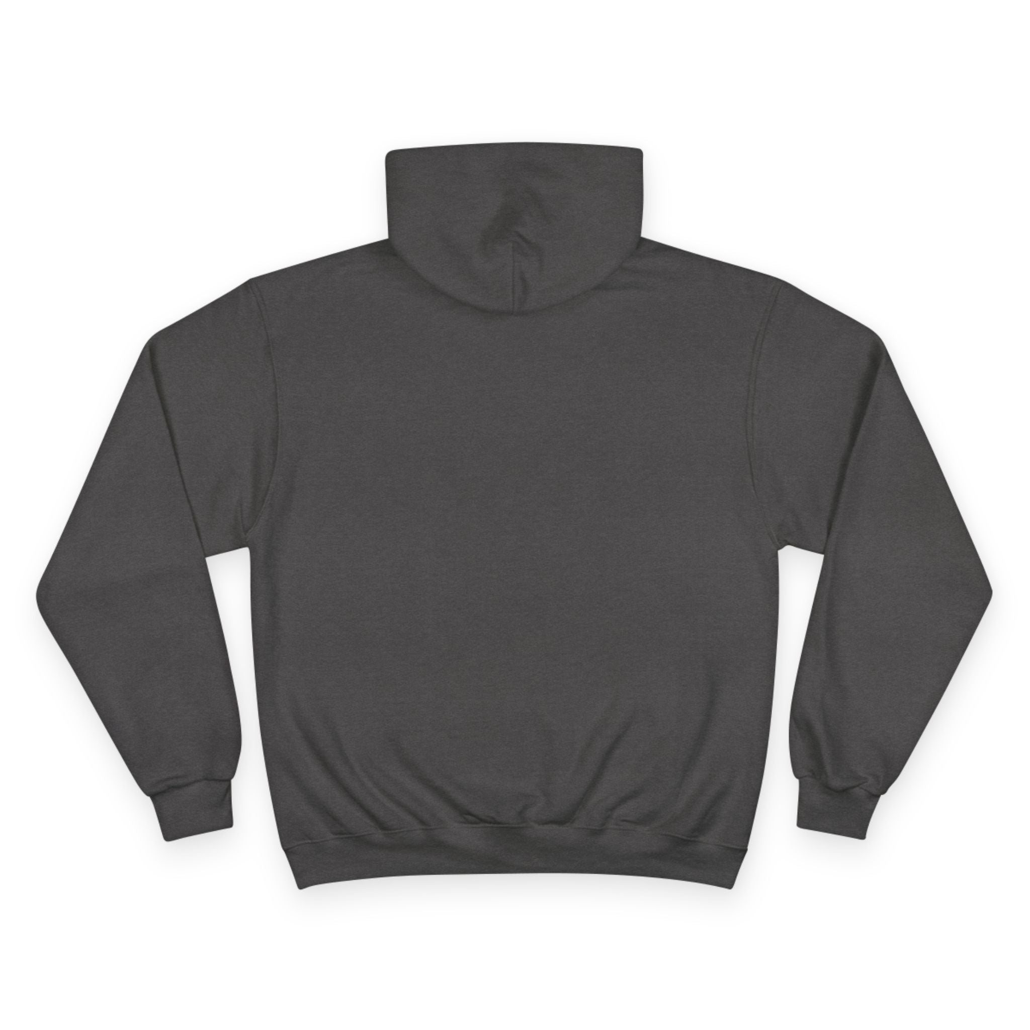 MoneyMade Champion Hoodie — Grey Motivational Streetwear Pullover