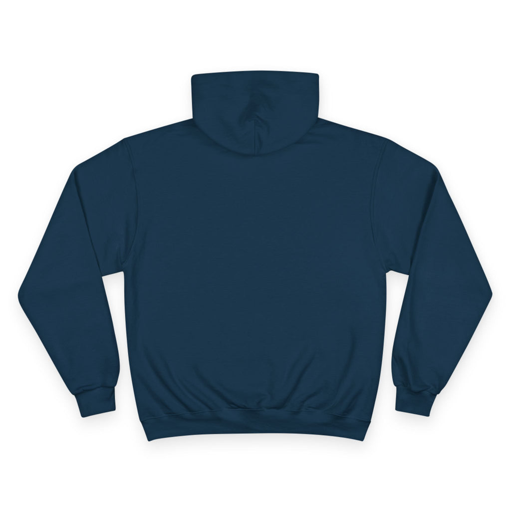 MoneyMade Champion Hoodie — Grey Motivational Streetwear Pullover